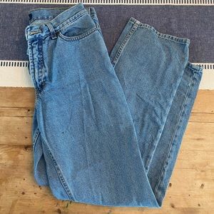 Low Rise Straight Nautical Jeans